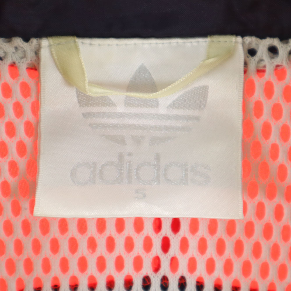 adidas アディダス 80s ヴィンテージ 万国旗タグ トレフォイルロゴ マルチカラー ブルゾン S レッド メンズ
