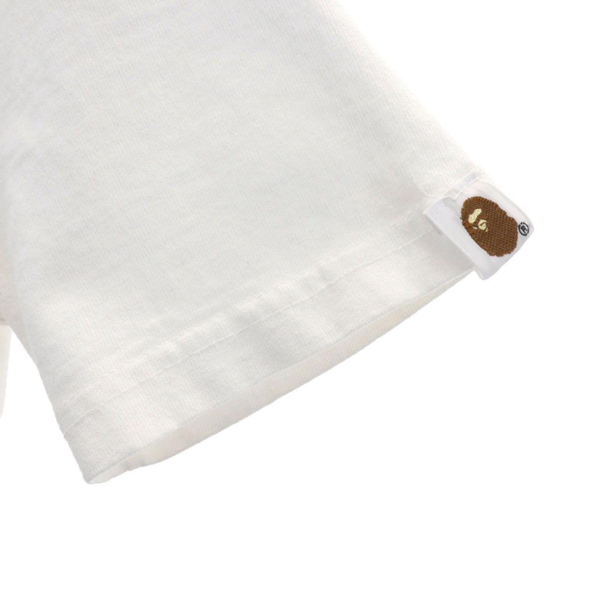 A BATHING APE アベイシングエイプ 日本製 半袖 Tシャツ S 白 くま レディース