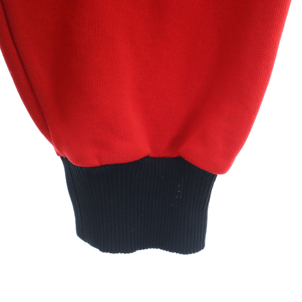 adidas アディダス 70s ヴィンテージ デサント製 西ドイツタグ トレフォイルロゴ トラックジャケット 7 レッド メンズ