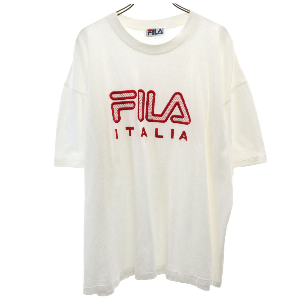 FILA フィラ 90s イタリア製 オールド 半袖 Tシャツ 白 メンズ