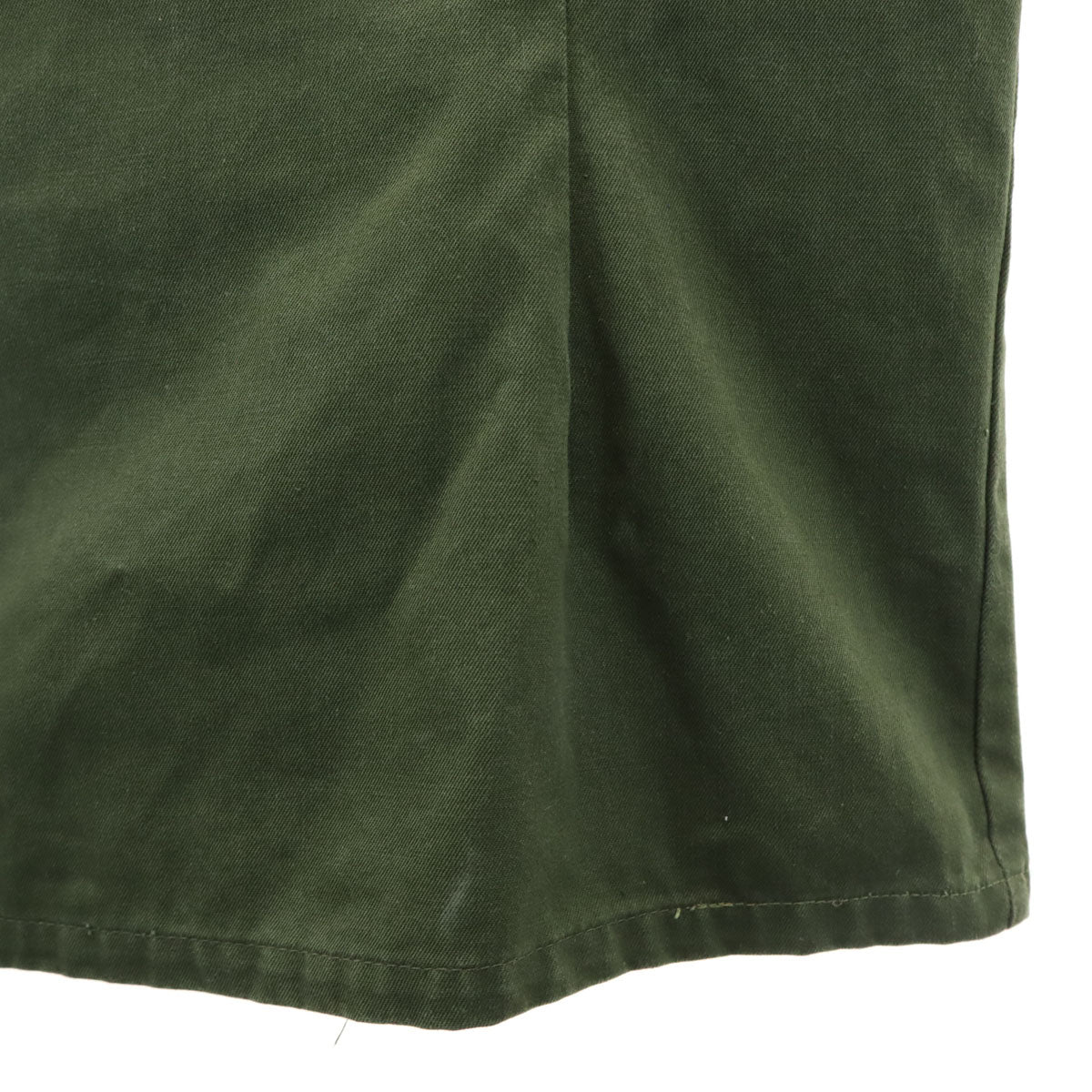 MICHIELSENS ミシェルセンス 80s ヴィンテージ 半袖 ベルギー軍 ミリタリー シャツジャケット 36 カーキ メンズ