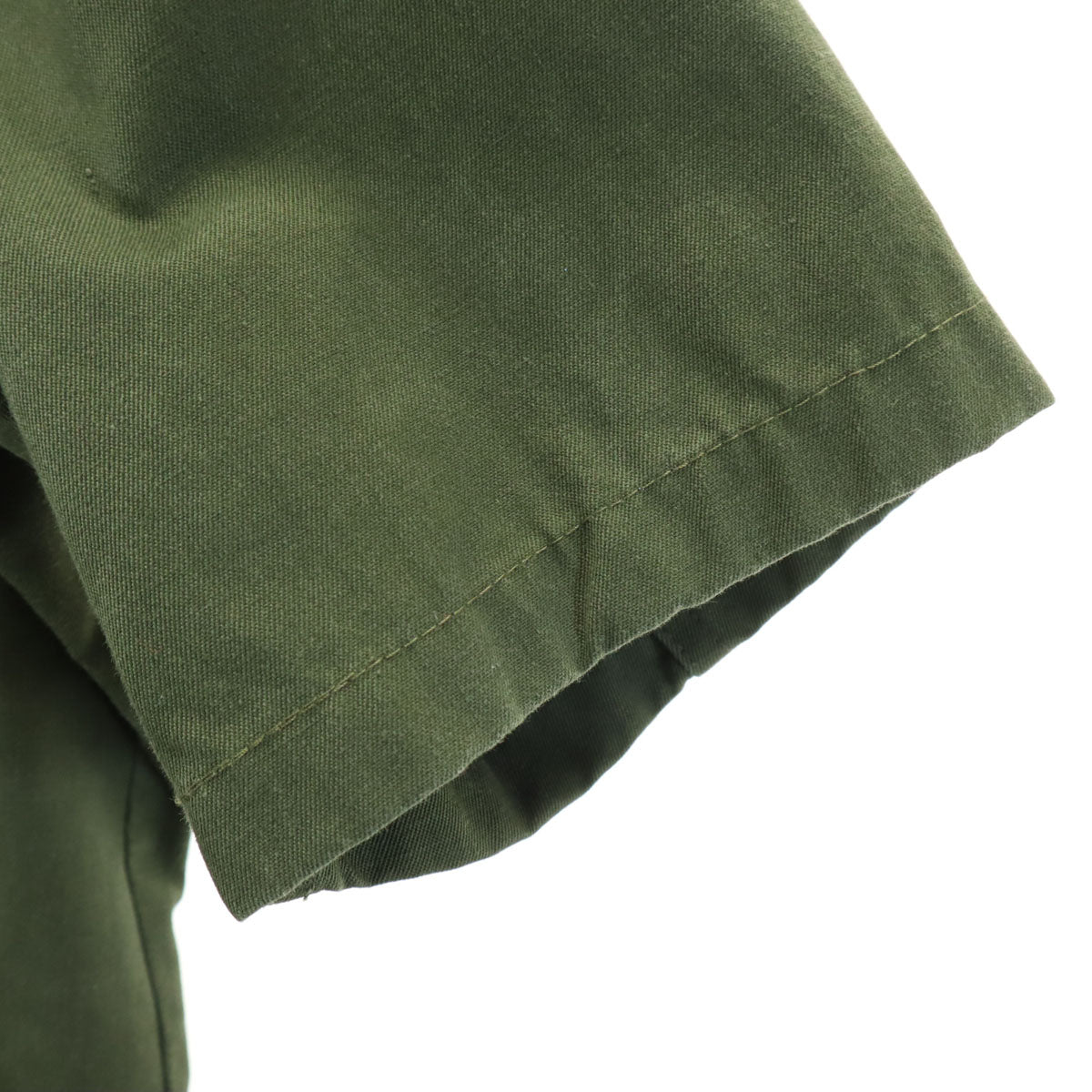 MICHIELSENS ミシェルセンス 80s ヴィンテージ 半袖 ベルギー軍 ミリタリー シャツジャケット 36 カーキ メンズ