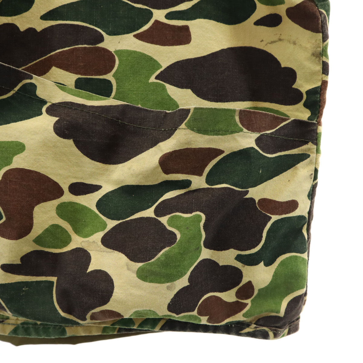 SAFTBAK サフトバック 70s ヴィンテージ カモフラ柄 ハンティング ベスト カーキ系 迷彩 メンズ