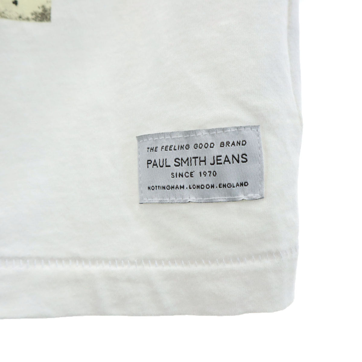 Paul Smith JEANS ポールスミスジーンズ 半袖 Tシャツ L 白 シングルステッチ メンズ