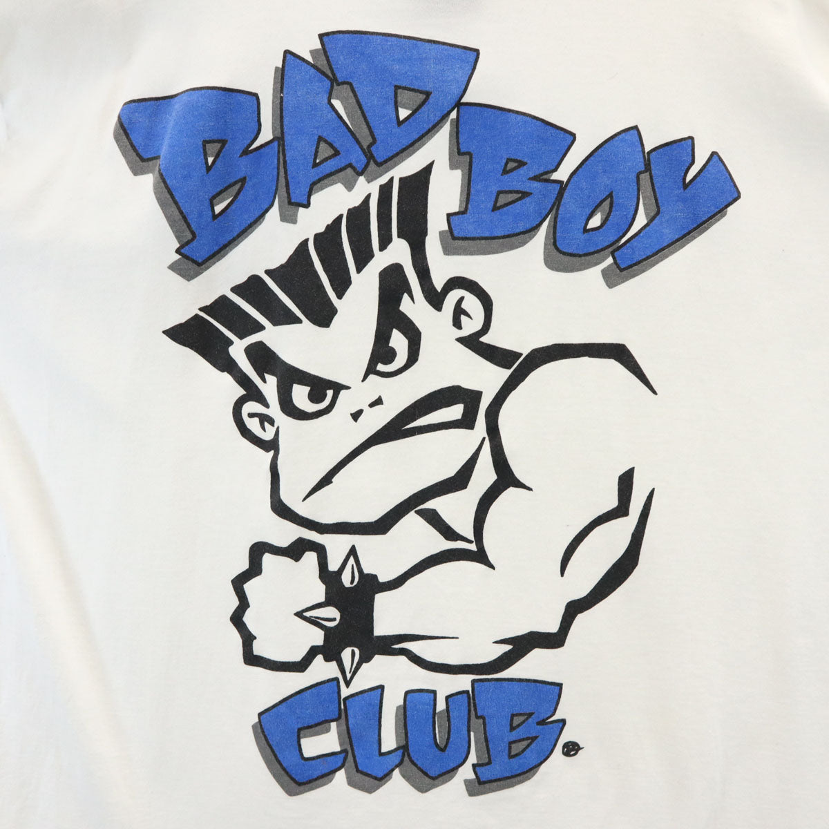 BADBOY CLUB バッドボーイクラブ バックプリント 半袖 Tシャツ M 白 メンズ