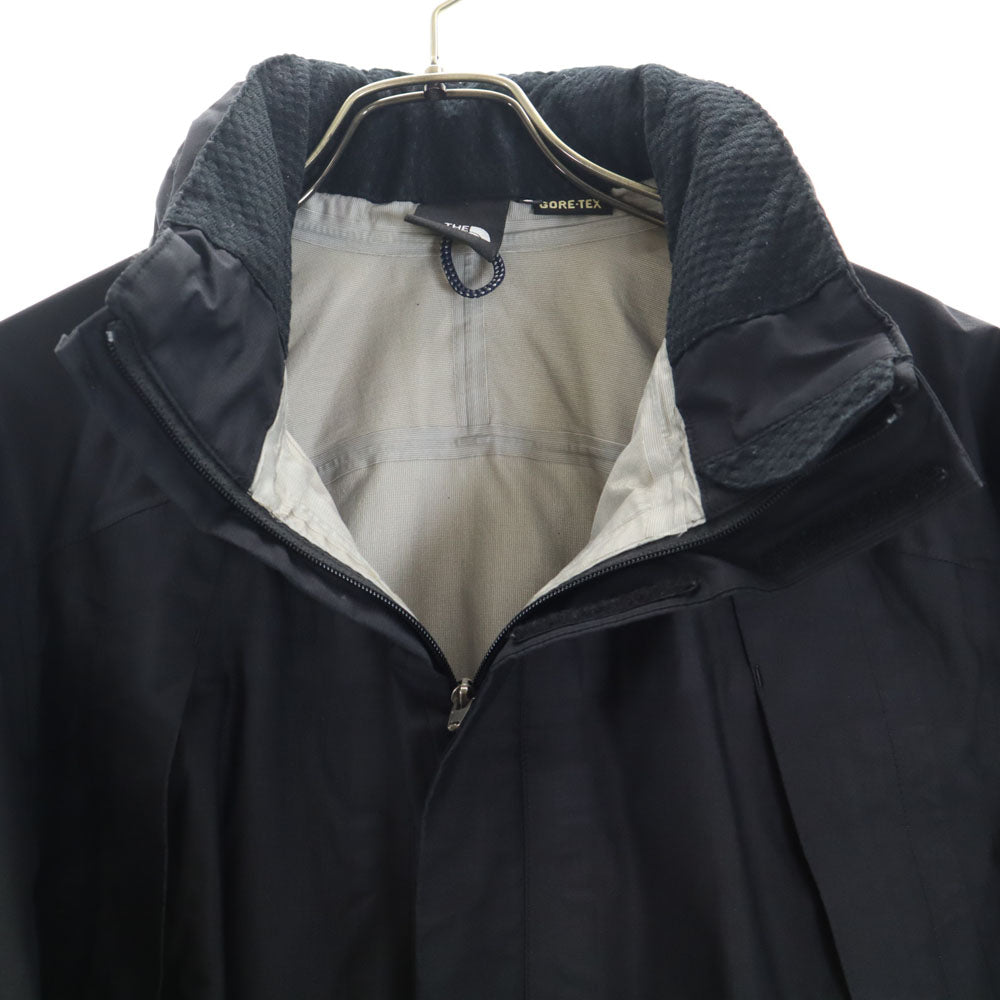 THE NORTH FACE ノースフェイス NP10924 ゴアテックス レインジャケット 上下 セットアップ S ブラック 収納袋付き アウトドア GORE-TEX メンズ