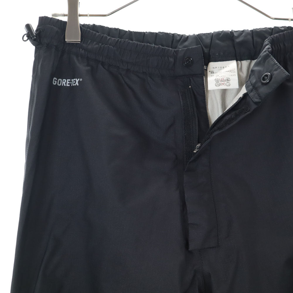 THE NORTH FACE ノースフェイス NP10924 ゴアテックス レインジャケット 上下 セットアップ S ブラック 収納袋付き アウトドア GORE-TEX メンズ