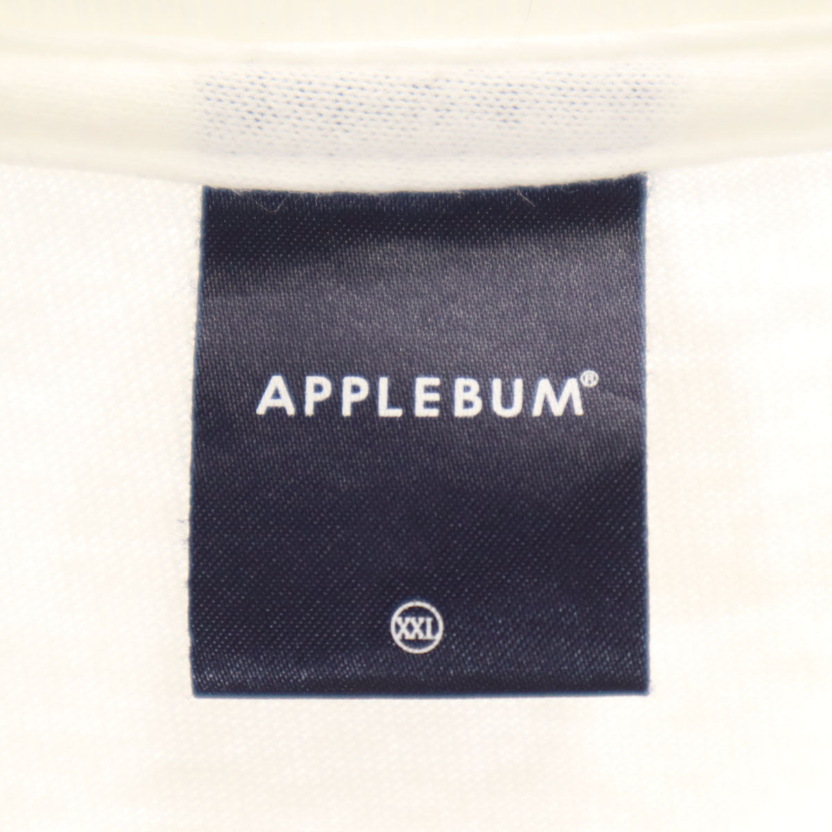 APPLEBUM アップルバム シカゴ ボーイ 半袖 Tシャツ XXL ホワイト CHICAGO BOY ビッグサイズ メンズ