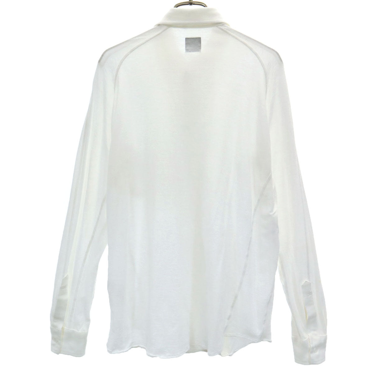 Yohji Yamamoto COSTUME D'HOMME ヨウジヤマモト コスチュームドオム INDUSTYLE TOKYO インダスタイル トウキョウ コラボ 日本製 長袖 シャツ 2 ホワイト メンズ