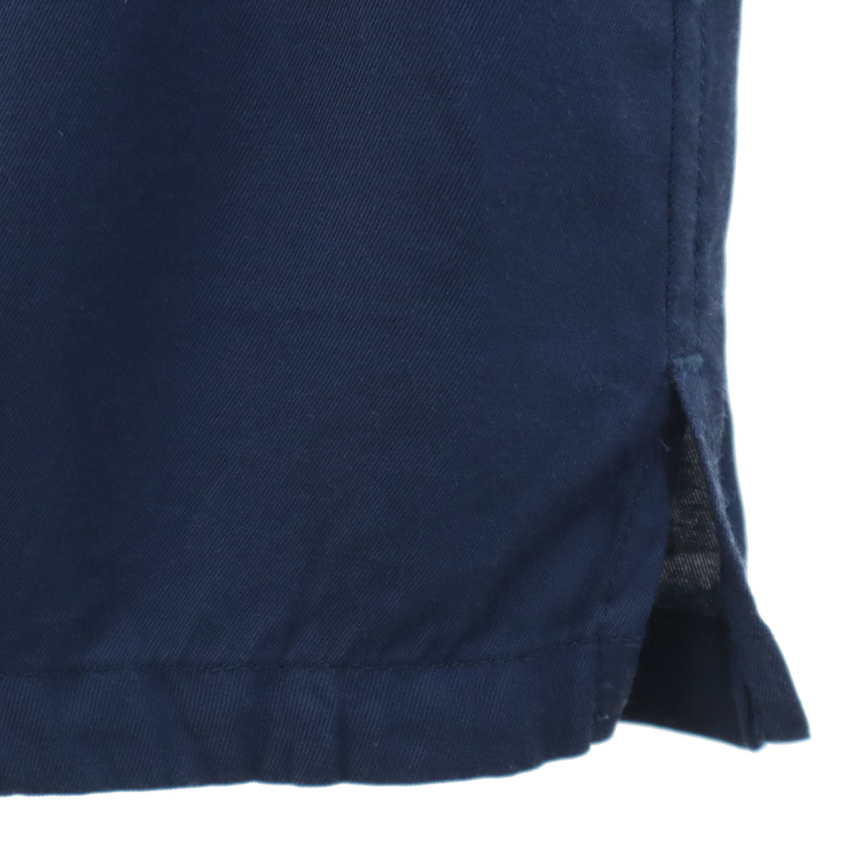 DENHAM デンハム 日本製 半袖 オープンカラーシャツ XL ネイビー メンズ