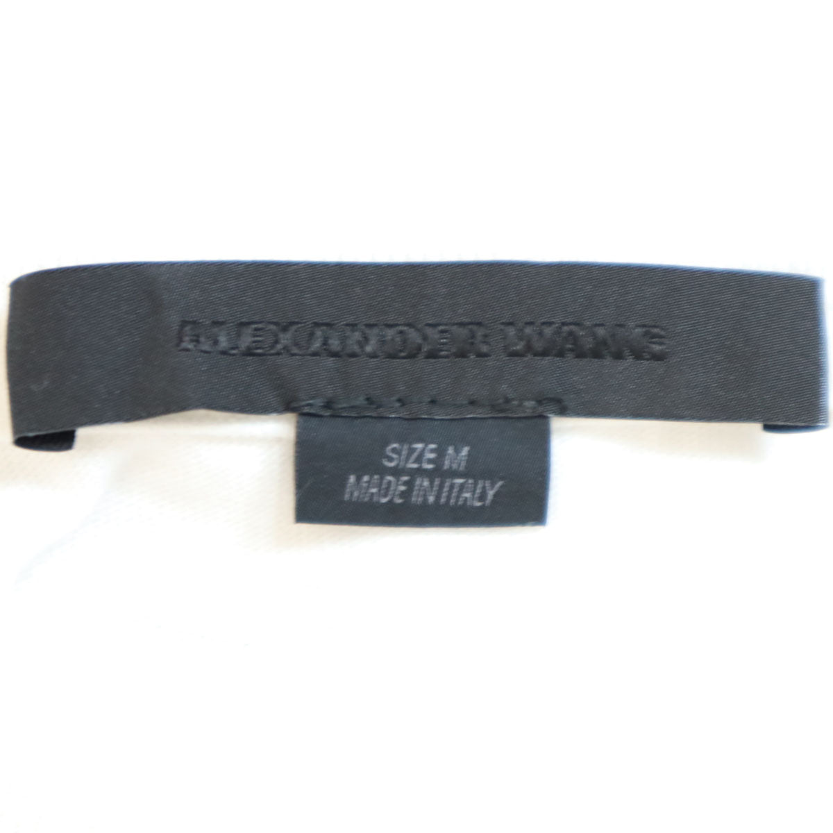 Alexander Wang アレキサンダーワン イタリア製 半袖 Tシャツ M ホワイト メンズ