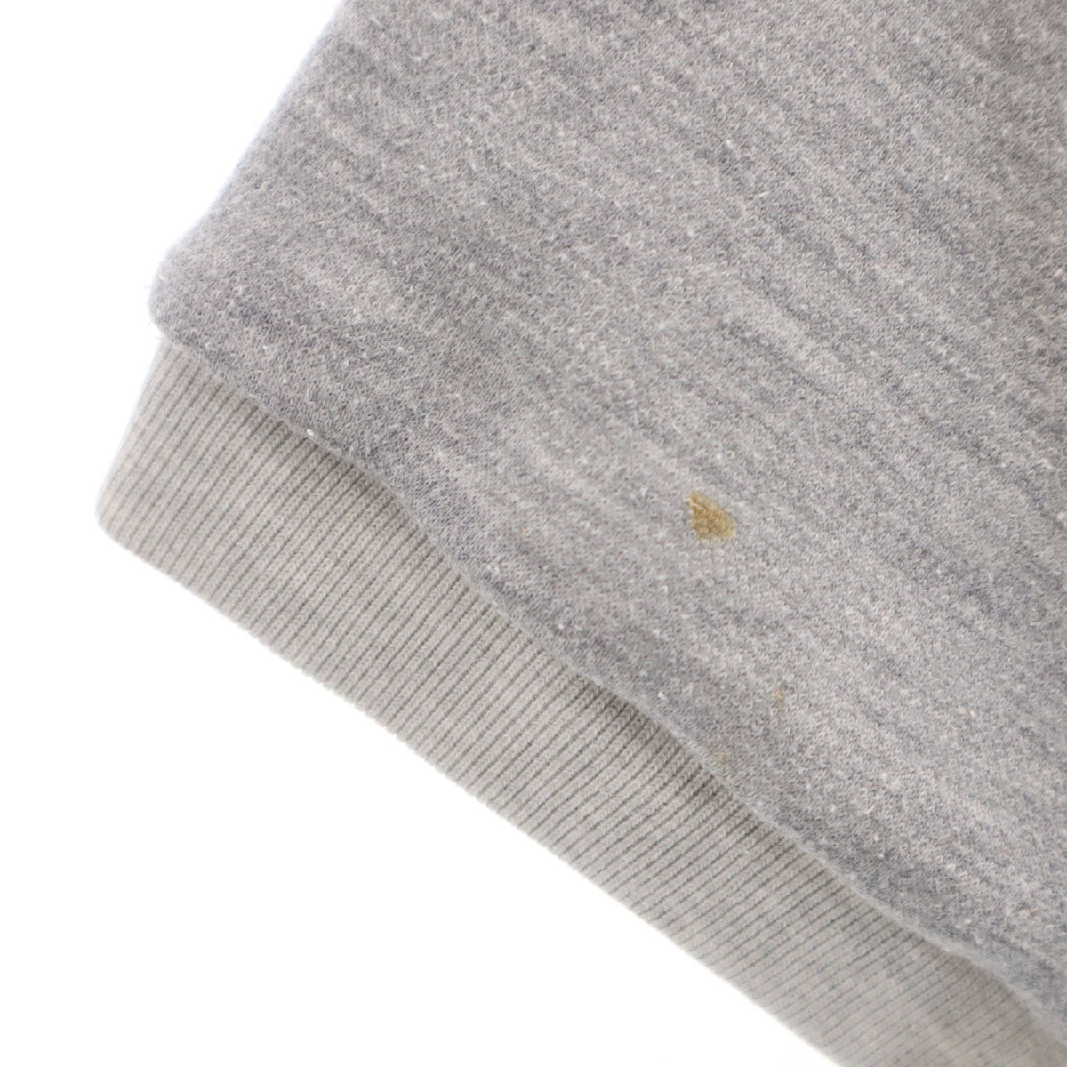 CLUB adidas クラブ アディダス 70s 80s ヴィンテージ ボーダー柄 半袖 スウェット S グレー デサント メンズ