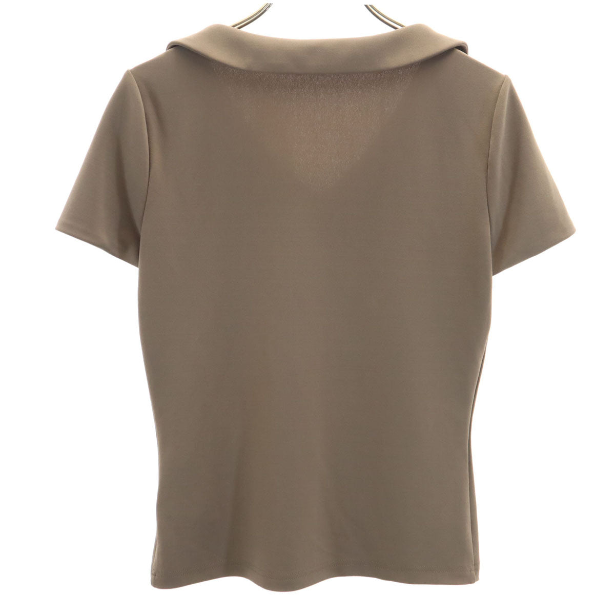 FOXEY NEW YORK フォクシーニューヨーク 日本製 フレンチスリーブ カットソー 38 ブラウン レディース