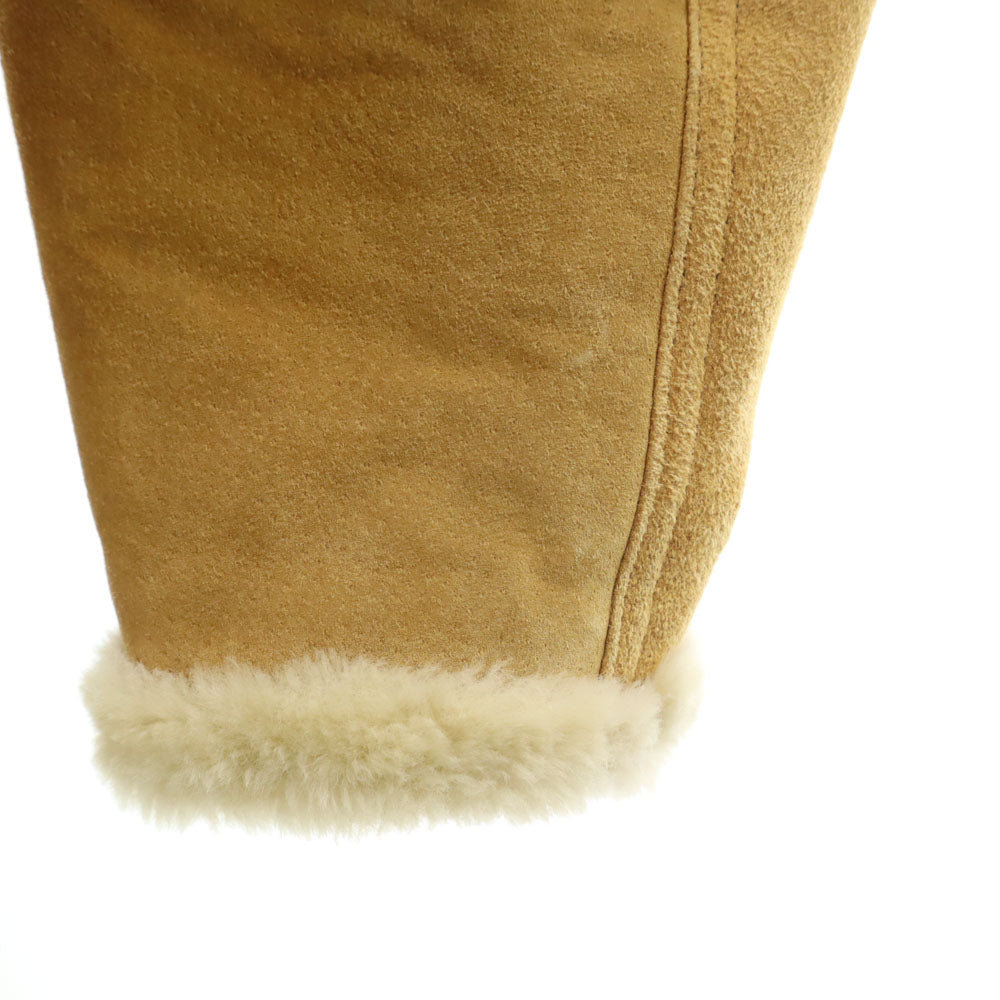 SUGGESTION サジェッション 90s オールド ビックスキン ムートンジャケット M ベージュ メンズ