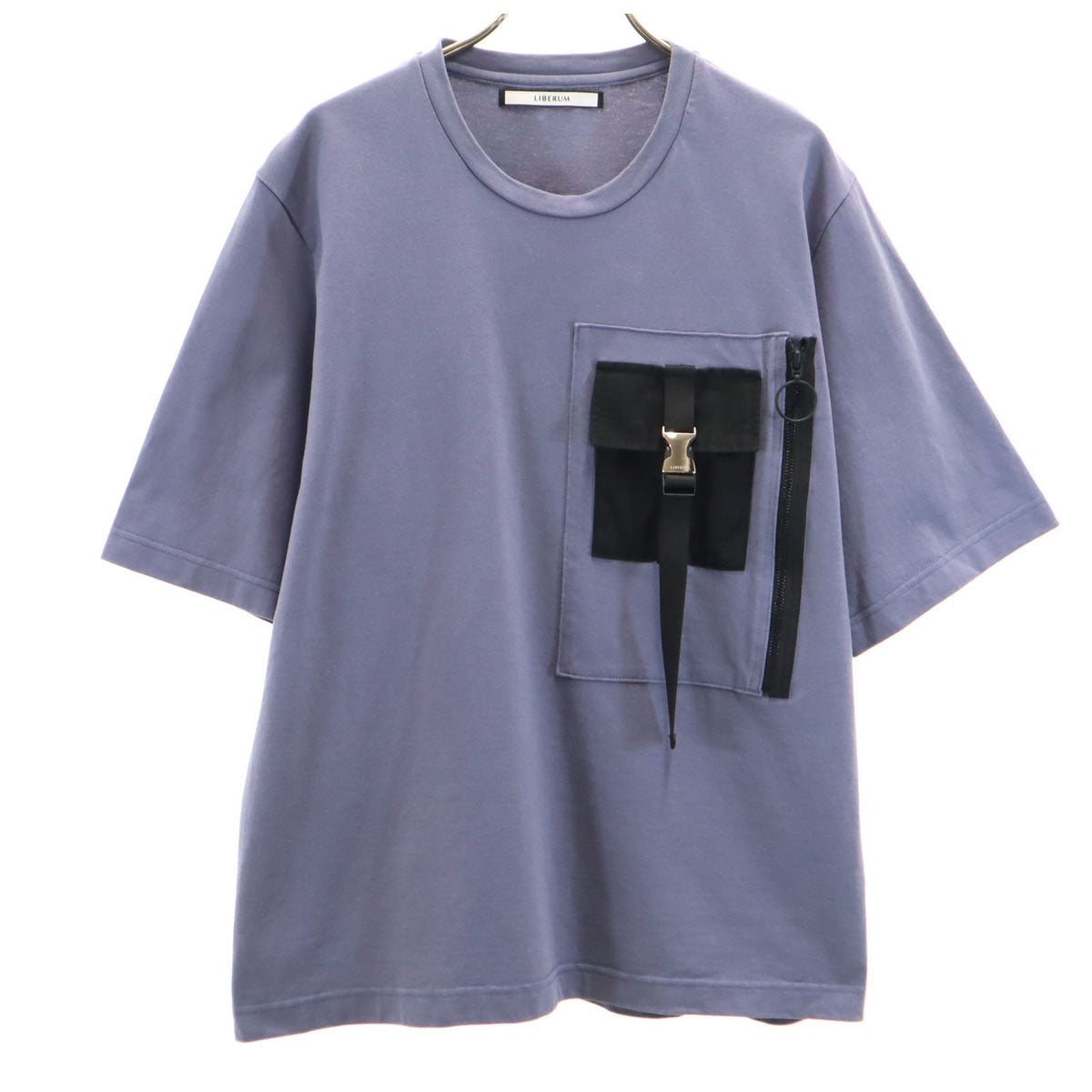 LIBERUM リベルム 日本製 半袖 EX.TACTICAL Tシャツ 1 チャコール ポケT メンズ