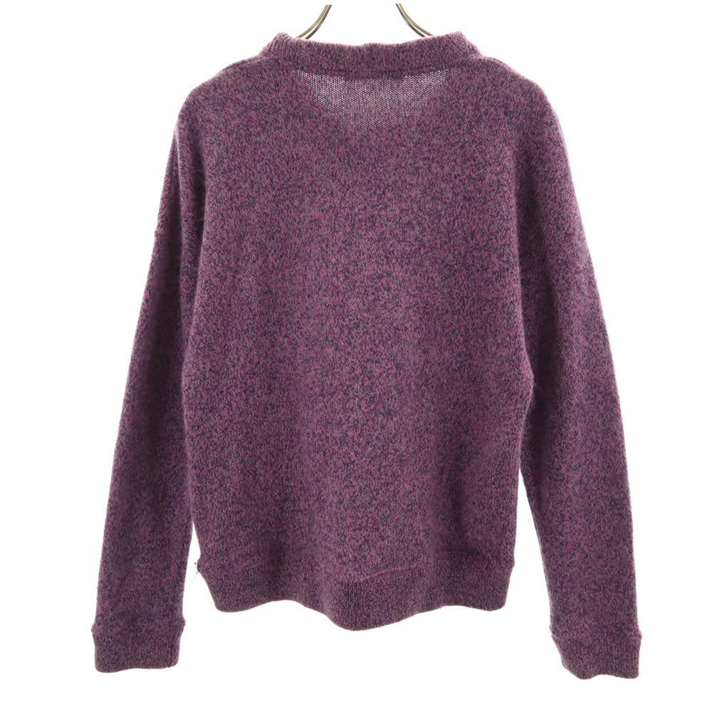 HYSTERIC GLAMOUR ヒステリックグラマー 日本製 アンゴラブレンド 長袖 セーター F パープル系 ニット レディース