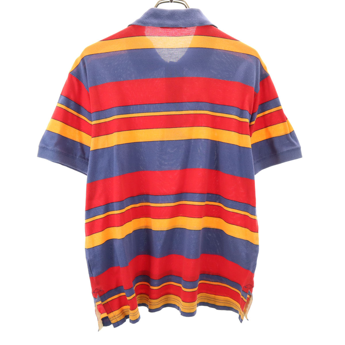 Christian Dior クリスチャンディオール 90s オールド ボーダー柄 半袖 ポロシャツ M マルチ メンズ