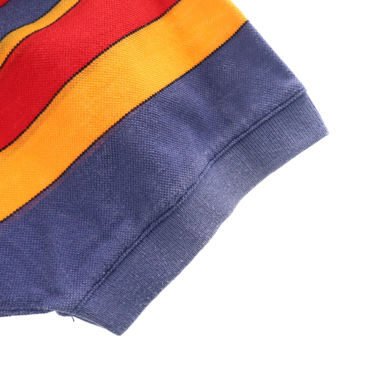 Christian Dior クリスチャンディオール 90s オールド ボーダー柄 半袖 ポロシャツ M マルチ メンズ