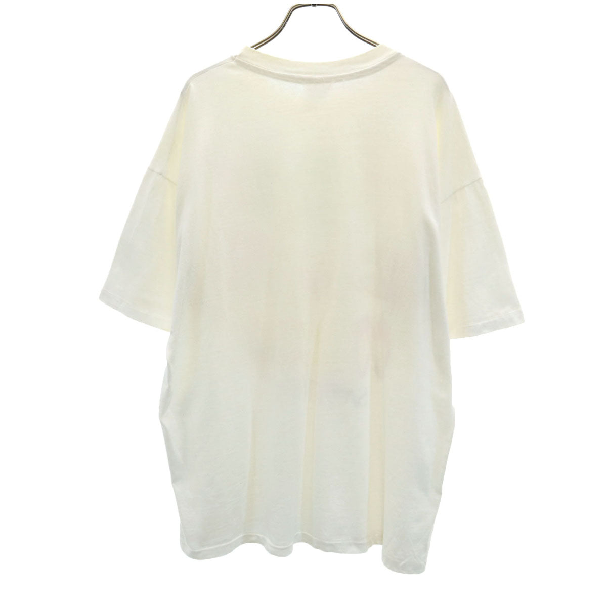 SAM&LIBBY 90s USA製 オールド パンプス プリント 半袖 Tシャツ XL ホワイト シングルステッチ メンズ