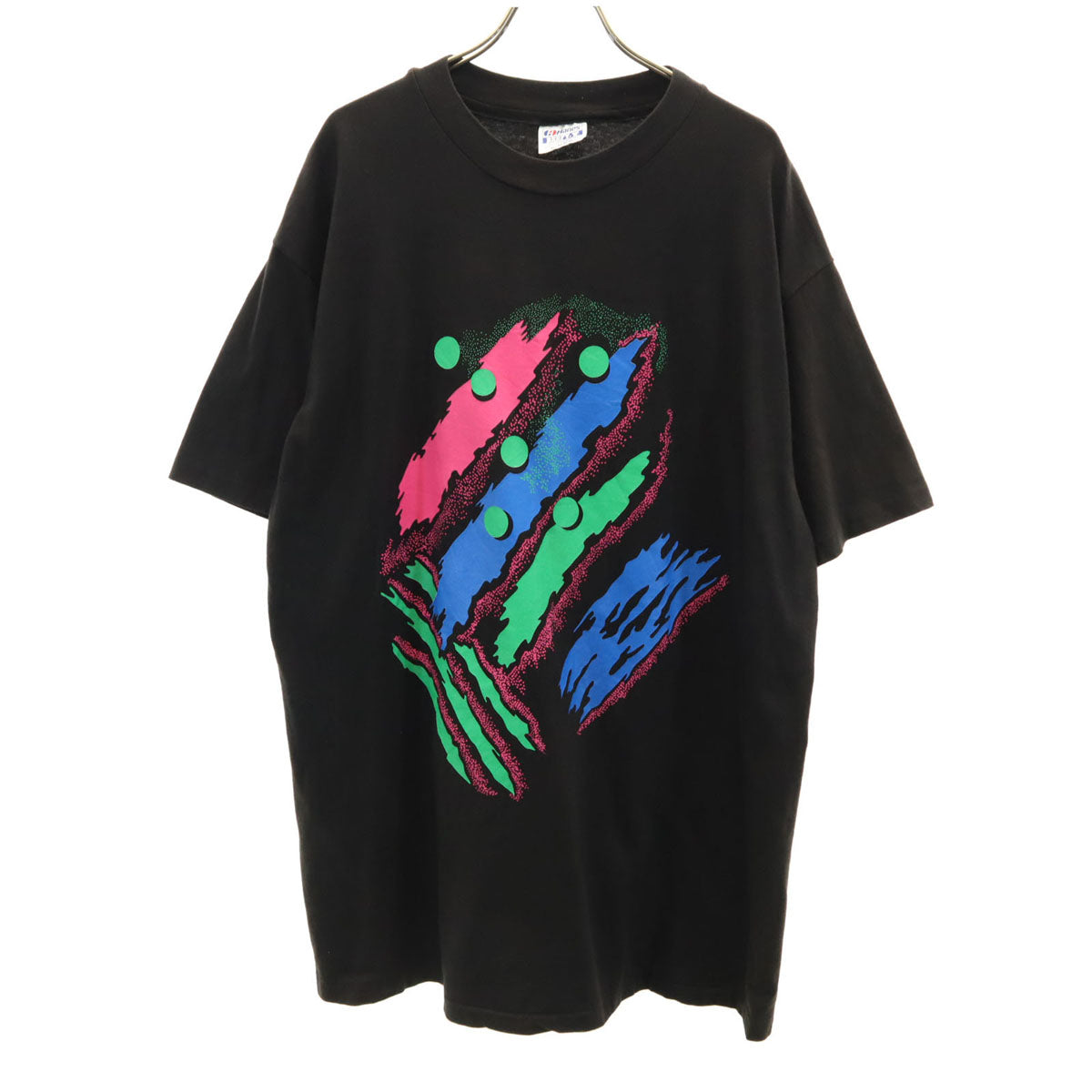 Hanes ヘインズ 90s USA製 オールド 半袖 Tシャツ XL ブラック シングルステッチ BEEFY-T メンズ