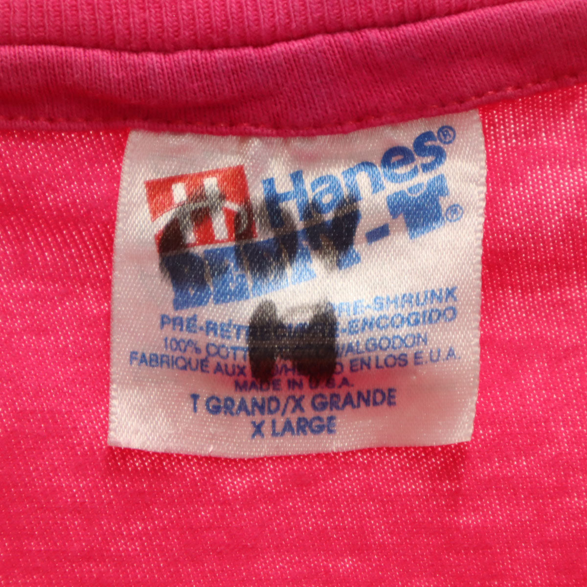 Hanes ヘインズ 90s USA製 オールド フラミンゴ プリント 半袖 Tシャツ XL ピンク シングルステッチ BEEFY-T メンズ