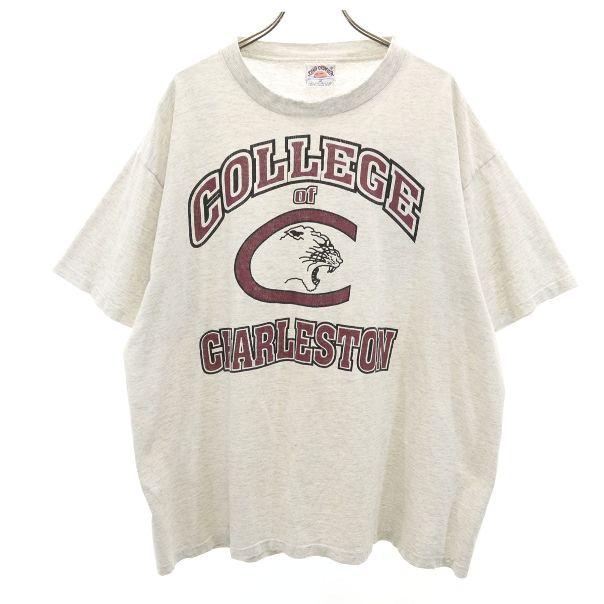 SAND CRUISER 90s USA製 オールド 半袖 Tシャツ XL グレー シングルステッチ メンズ