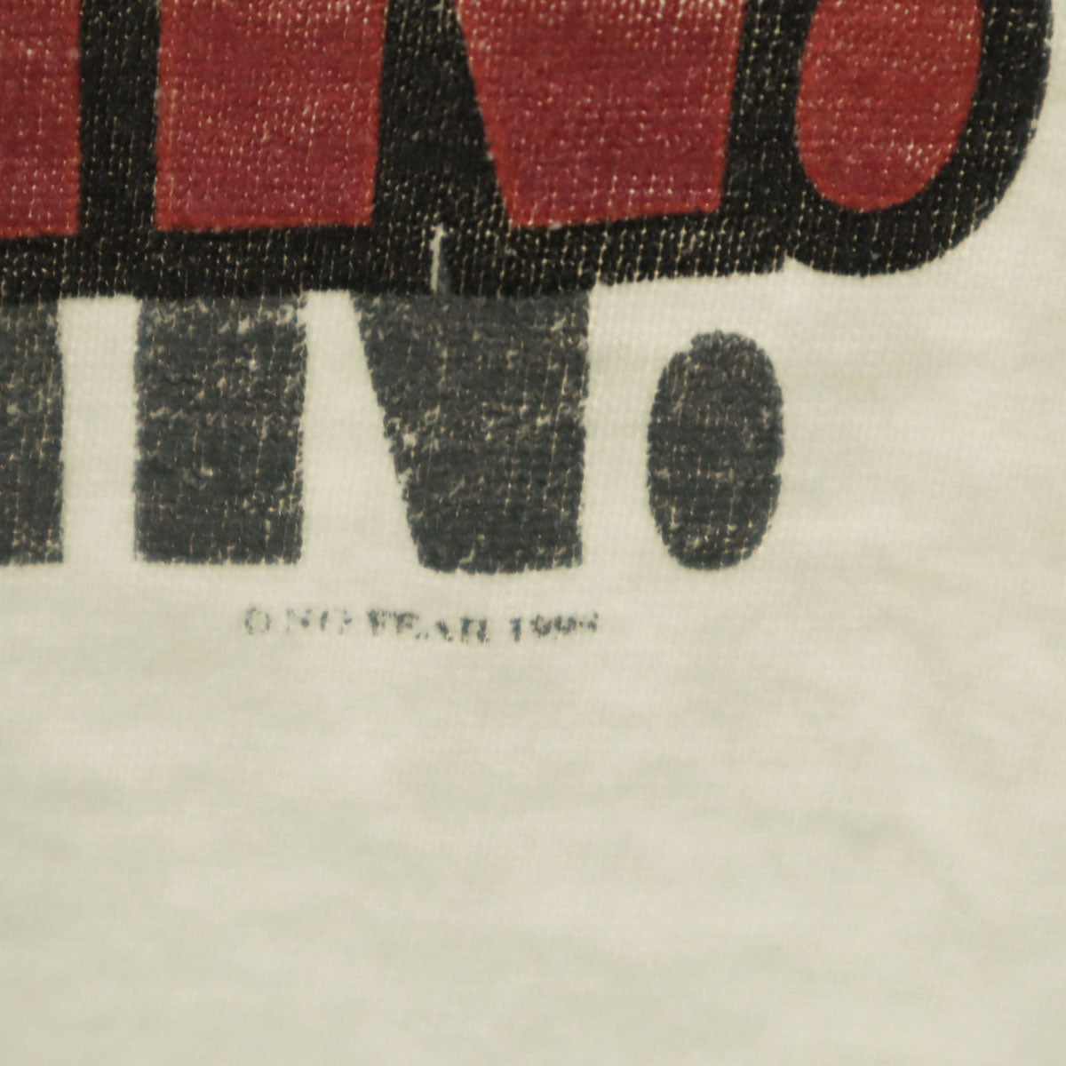 NO FEAR 90s USA製 オールド 半袖 Tシャツ XL 白 シングルステッチ メンズ