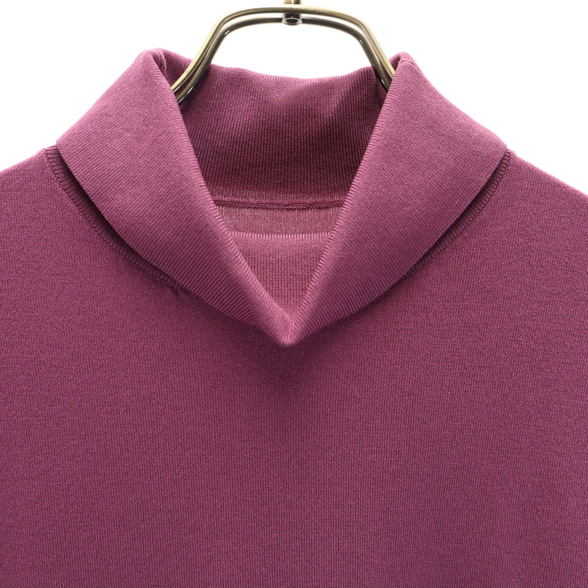 CELFORD セルフォード ノースリーブ ニット 上下 セットアップ 38 パープル レディース