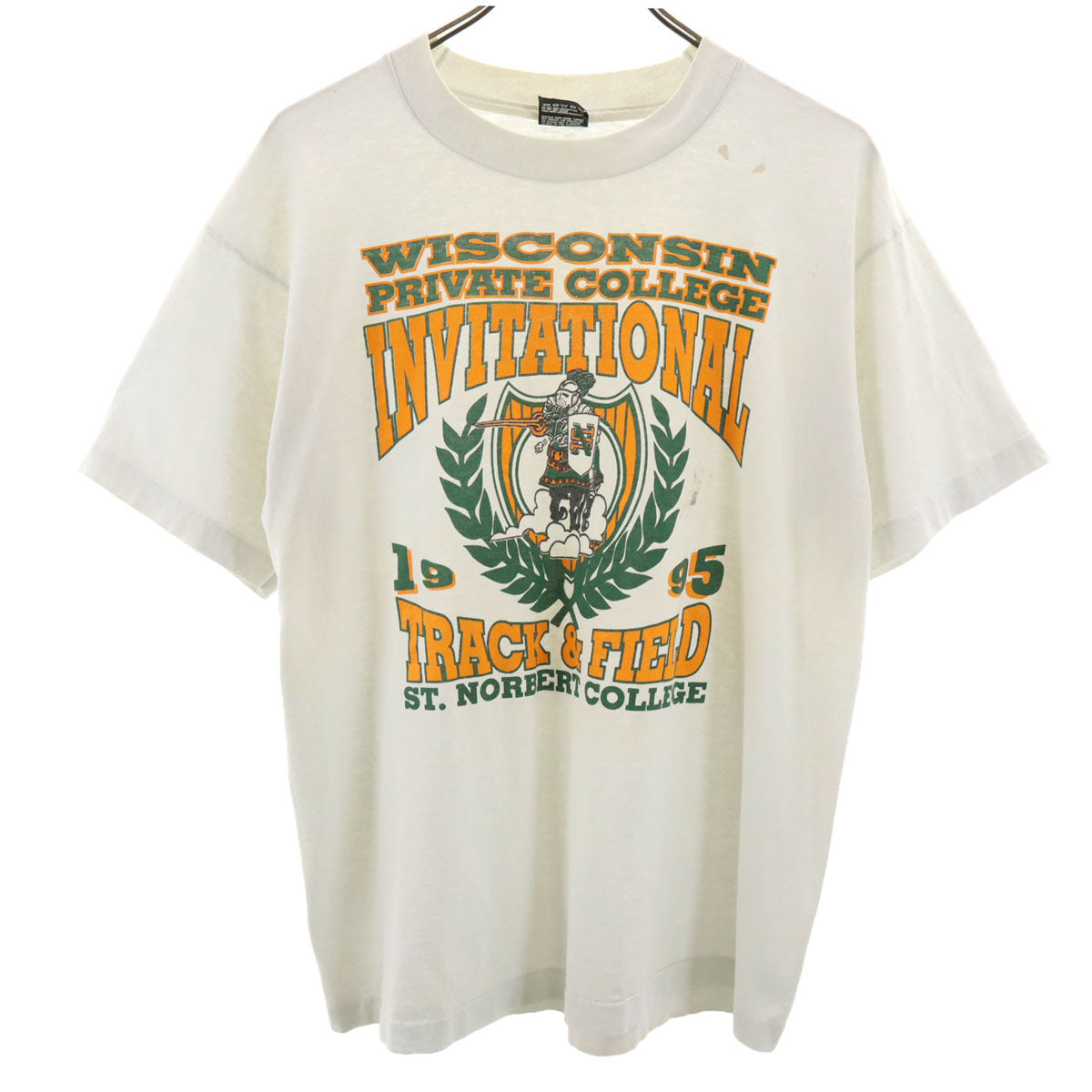 FRUIT OF THE LOOM フルーツオブザルーム 90s USA製 オールド 半袖 BEST Tシャツ L ホワイト系 シングルステッチ メンズ