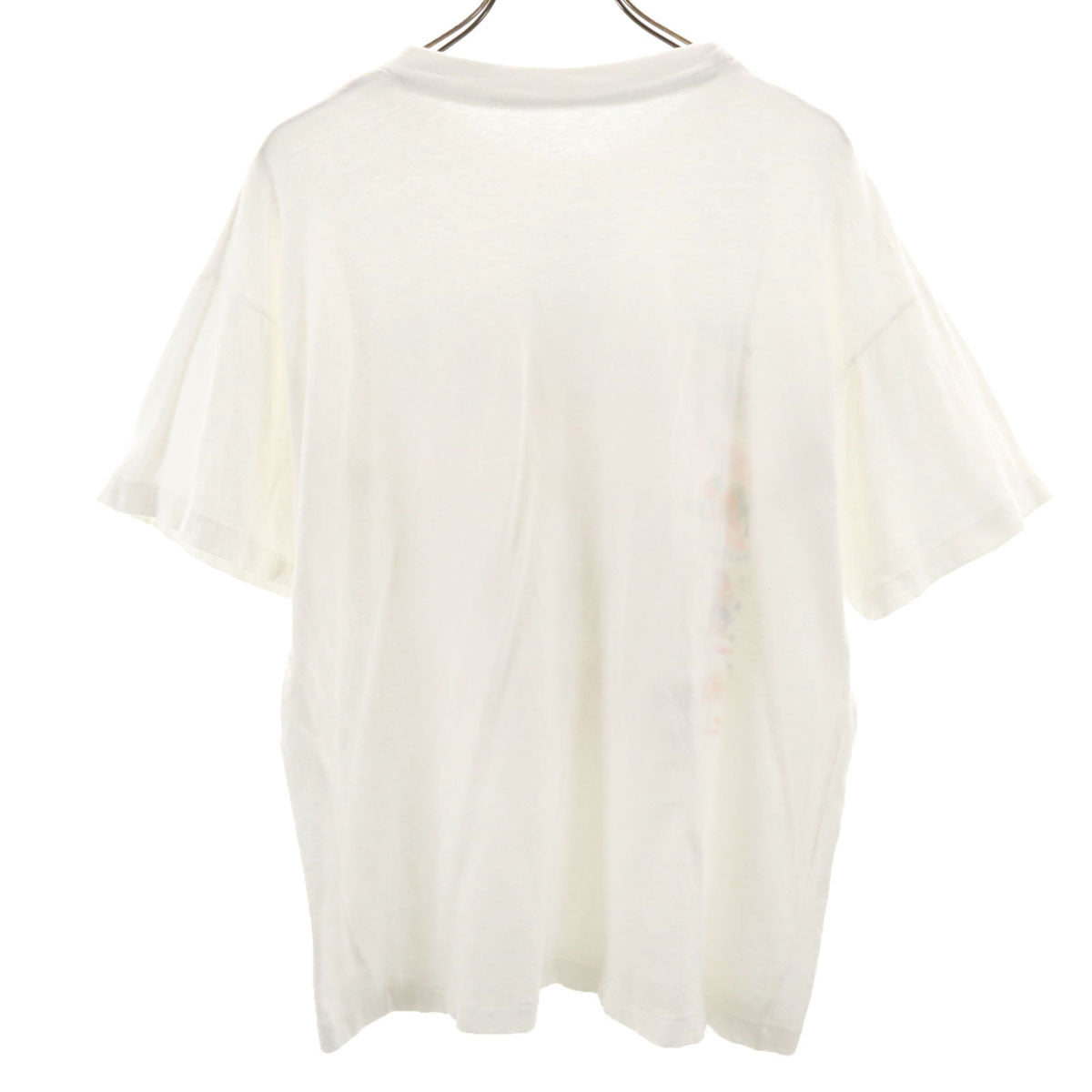 90s オールド 半袖 Tシャツ ホワイト系 シングルステッチ メンズ