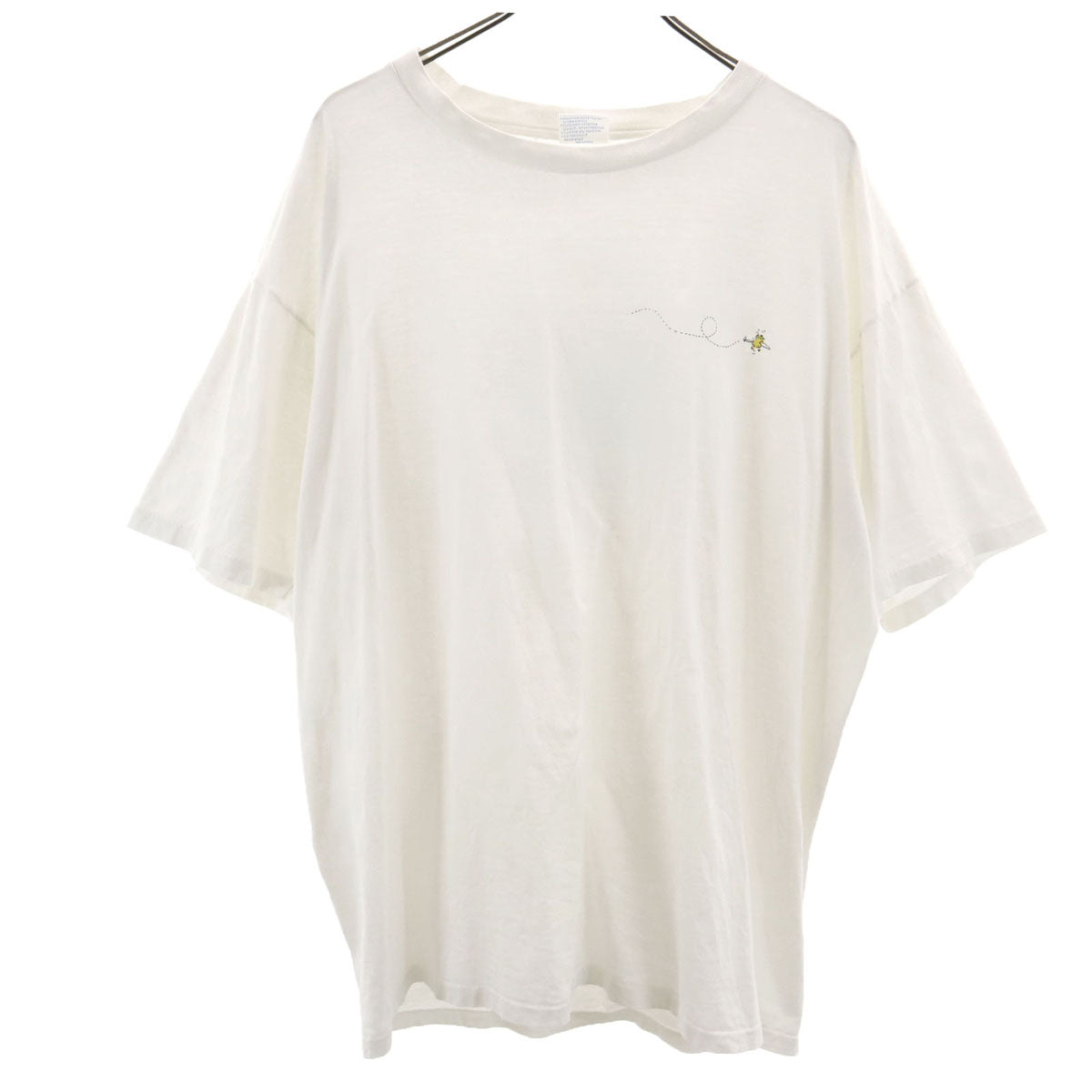 ALL SPORTS オールスポーツ 90s オールド 半袖 Events Tシャツ XL ホワイト系 シングルステッチ バックプリント メンズ