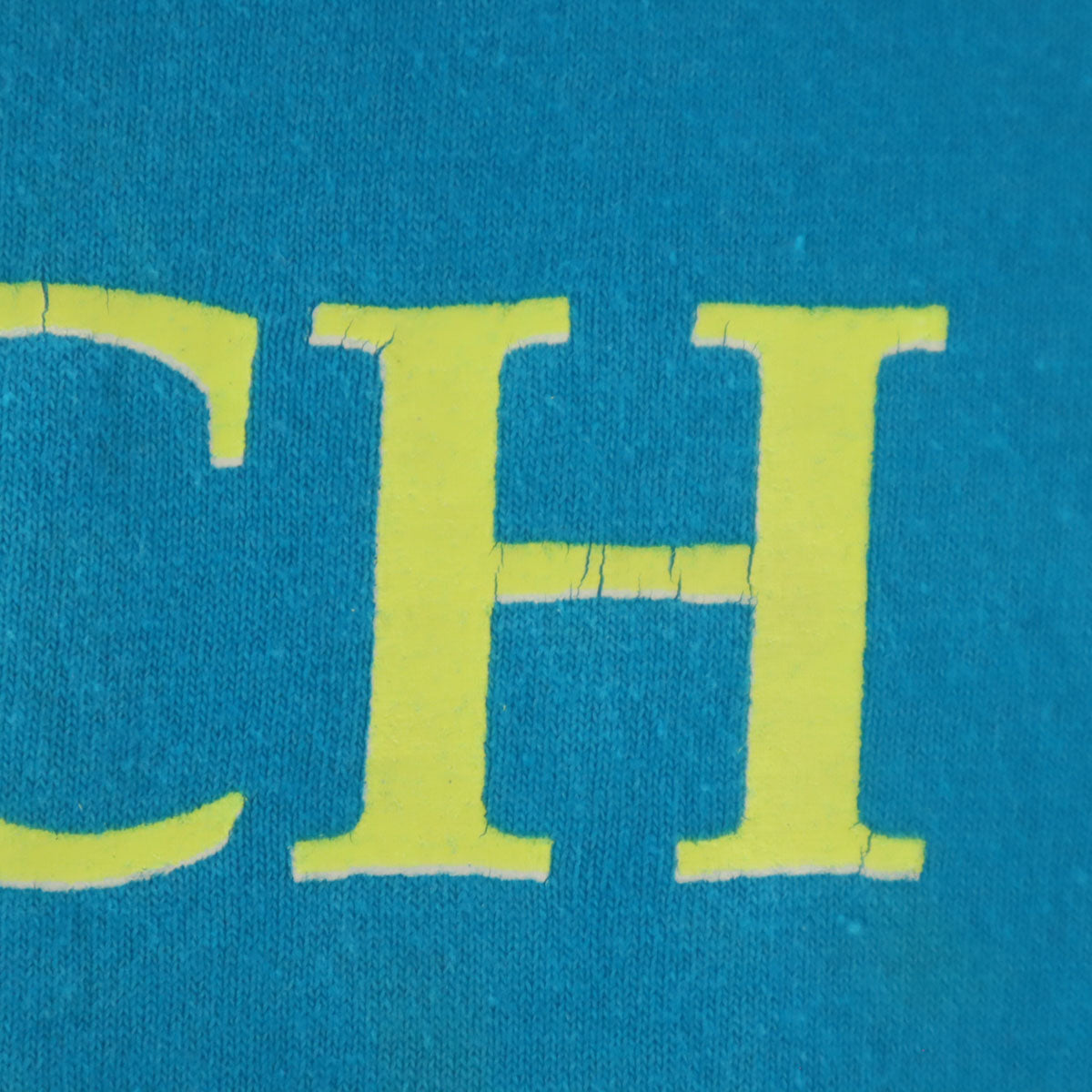 Hanes ヘインズ 80s 90s USA製 オールド 半袖 Fifty-Fifty Tシャツ XL ブルー系 シングルステッチ メンズ