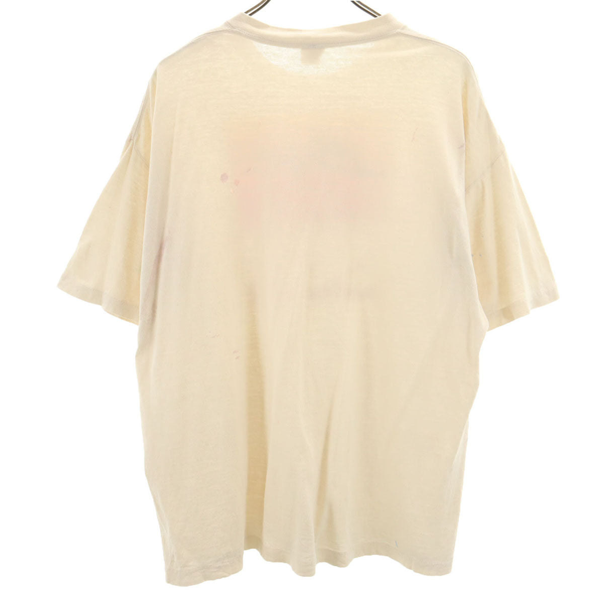 BELTON ベルトン 80s USA製 ヴィンテージ 半袖 Tシャツ XL オフホワイト系 シングルステッチ メンズ