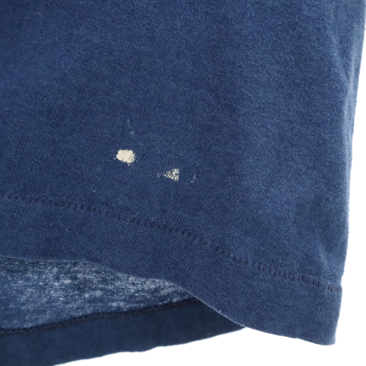 70s 80s ヴィンテージ 半袖 SEAS Tシャツ XL ネイビー系 シングルステッチ メンズ