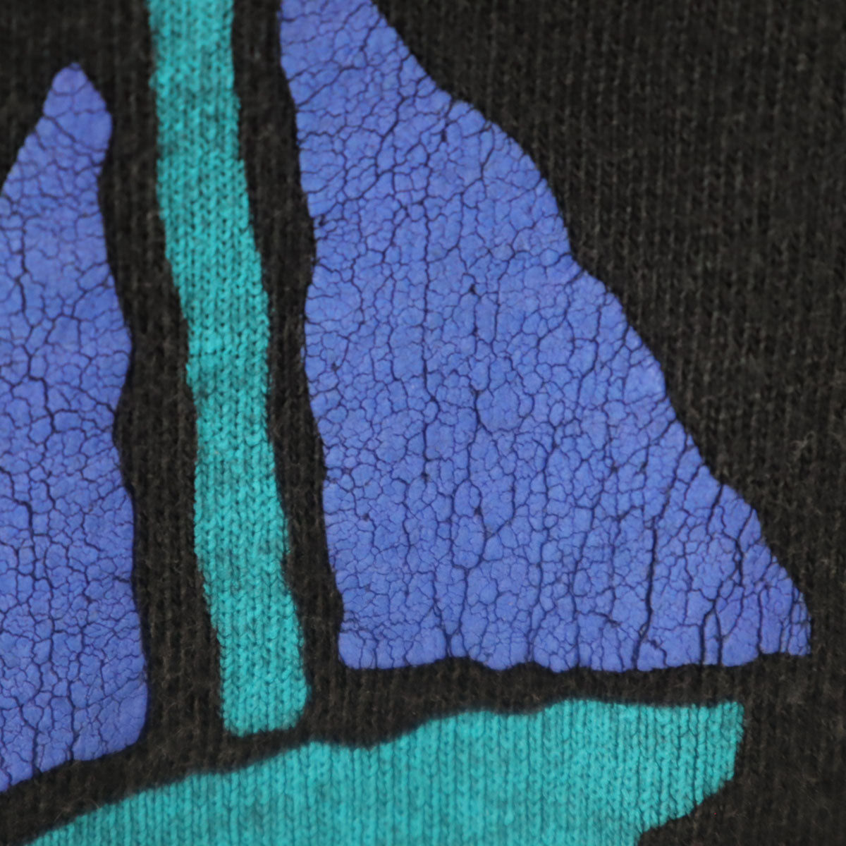 80s USA製 オールド 半袖 nantucket Tシャツ ブラック系 シングルステッチ メンズ