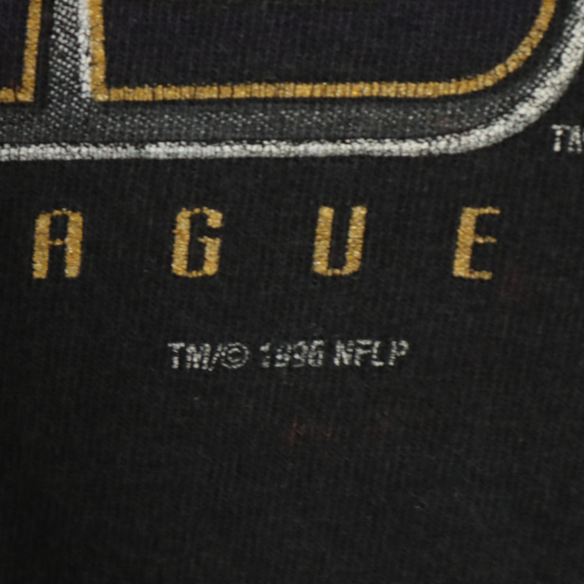 PRO PLAYER プロプレイヤー 90s USA製 オールド NFL ノースリーブ Tシャツ XL ブラック系 メンズ