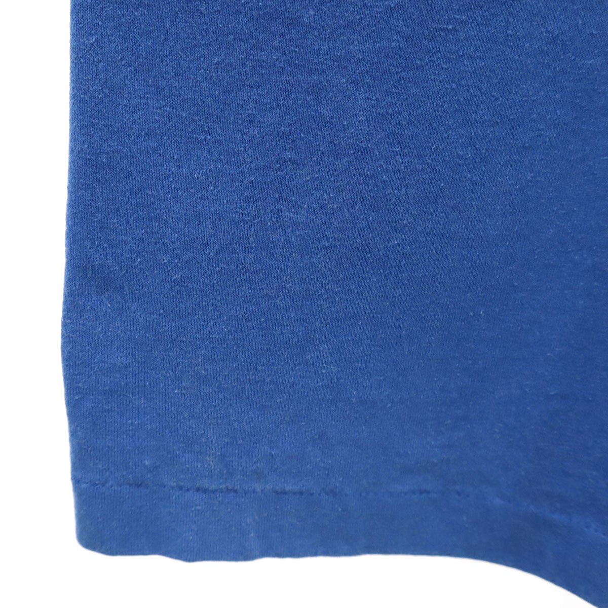 Hanes ヘインズ 80s 90s USA製 オールド 半袖 Tシャツ L 青 Fifty-Fifty シングルステッチ ポケT メンズ