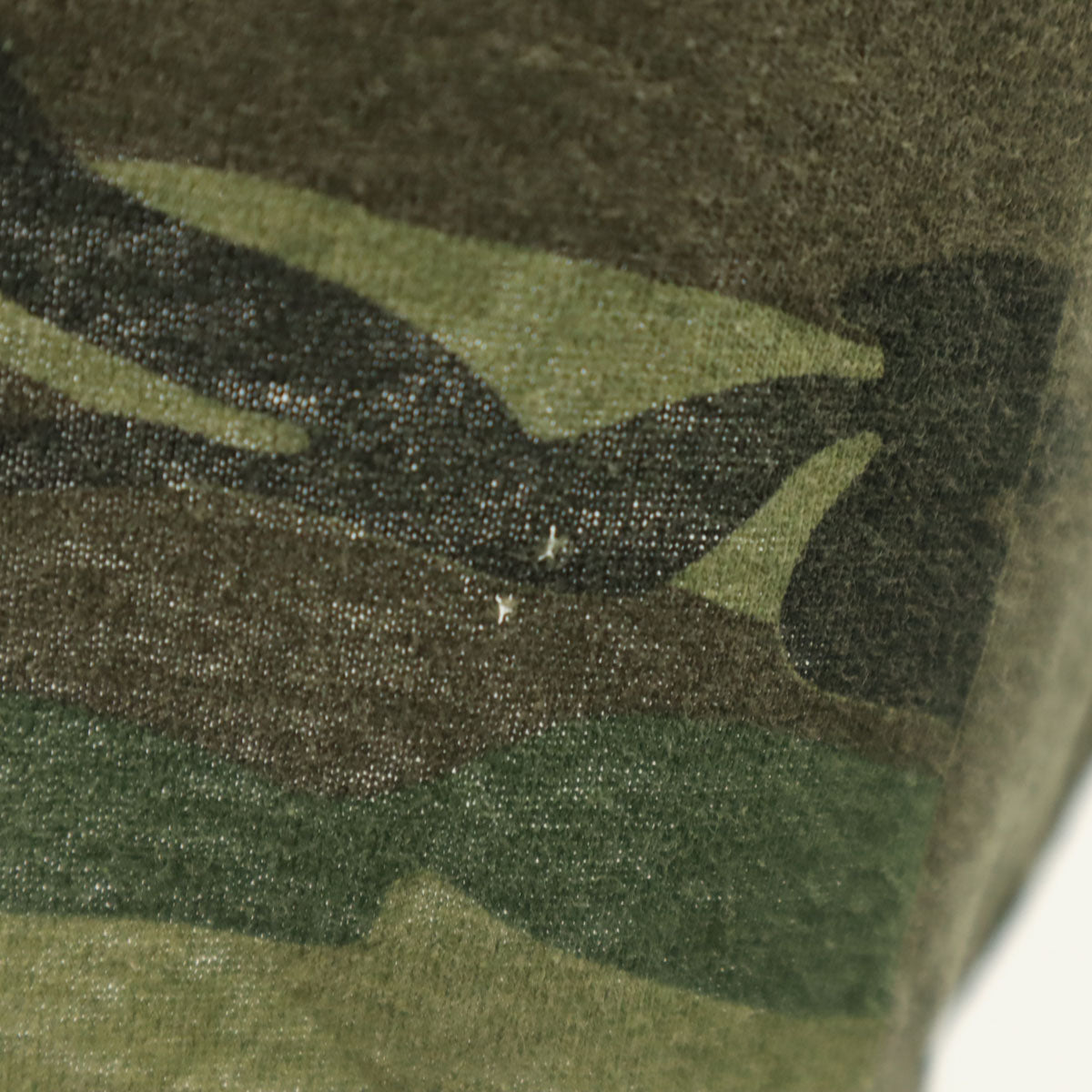 LIBERTY リバティ 90s USA製 オールド カモフラ柄 半袖 Tシャツ XL カーキ 迷彩 ポケT メンズ