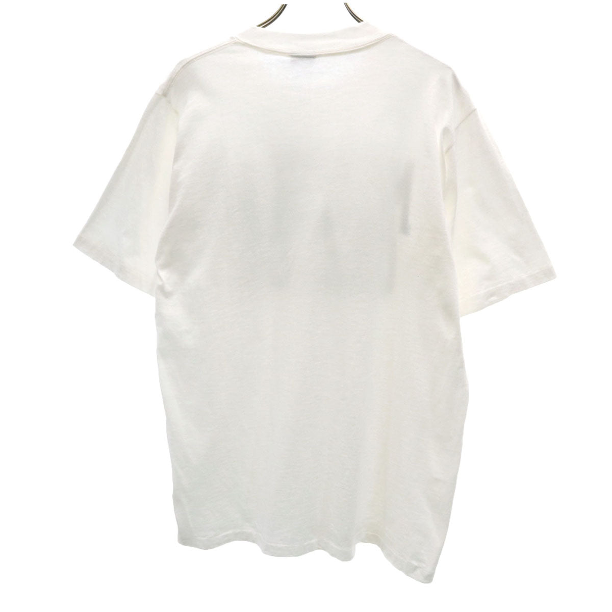 JANSPORTS ジャンスポーツ 90s USA製 オールド 半袖 Tシャツ M 白 シングルステッチ メンズ