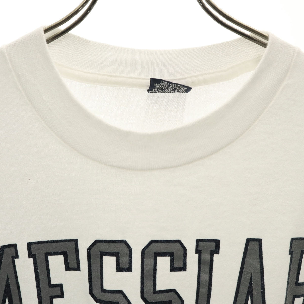 JANSPORTS ジャンスポーツ 90s USA製 オールド 半袖 Tシャツ M 白 シングルステッチ メンズ