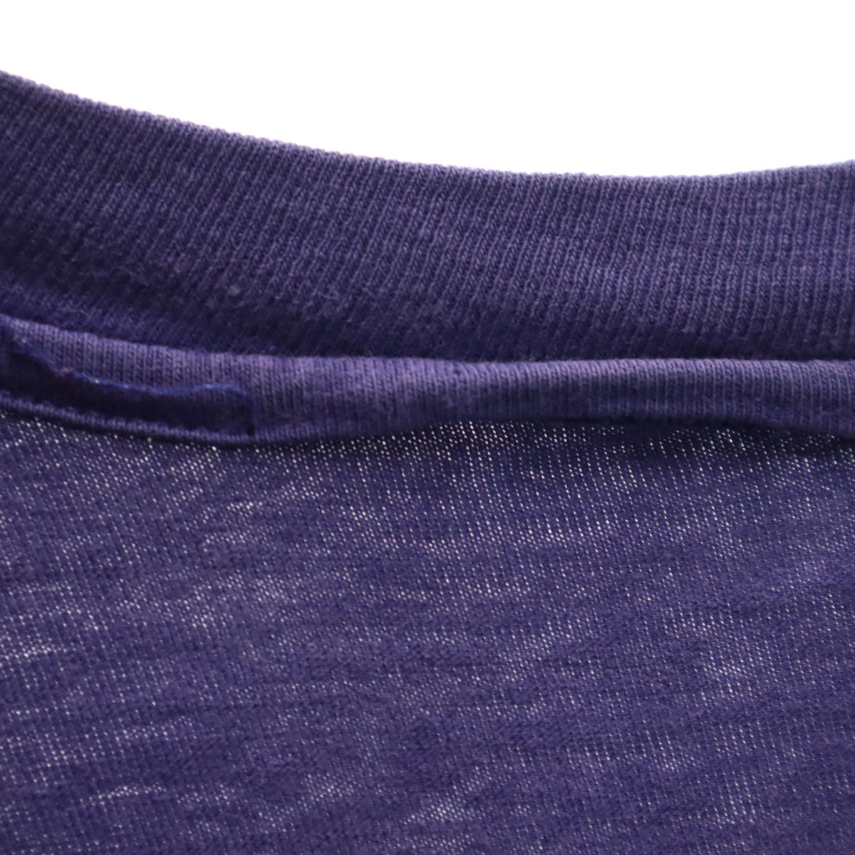 90s オールド シャチ プリント 半袖 Tシャツ パープル シングルステッチ メンズ