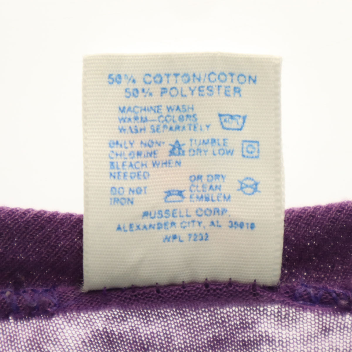 JERZEES ジャージーズ 80s USA製 ヴィンテージ WASHINGTON HUSKIES 半袖 Tシャツ XL パープル メンズ