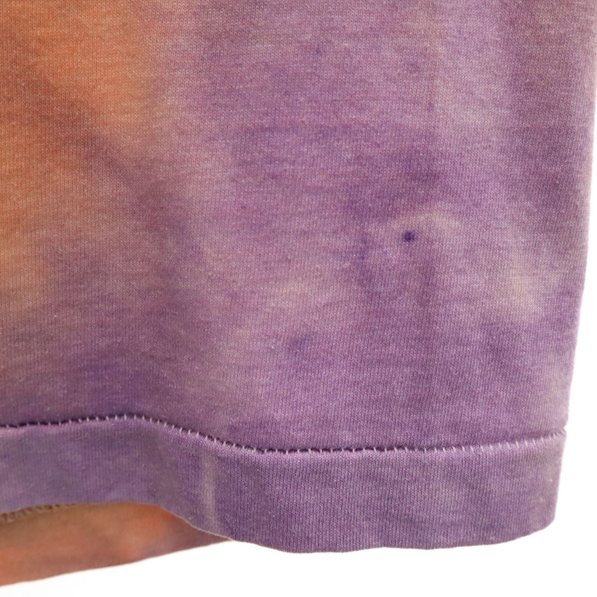 SCREEN STARS BEST スクリームスターズベスト 90s USA製 オールド タイダイ染め メッセージプリント 半袖 Tシャツ XL パープル シングルステッチ メンズ