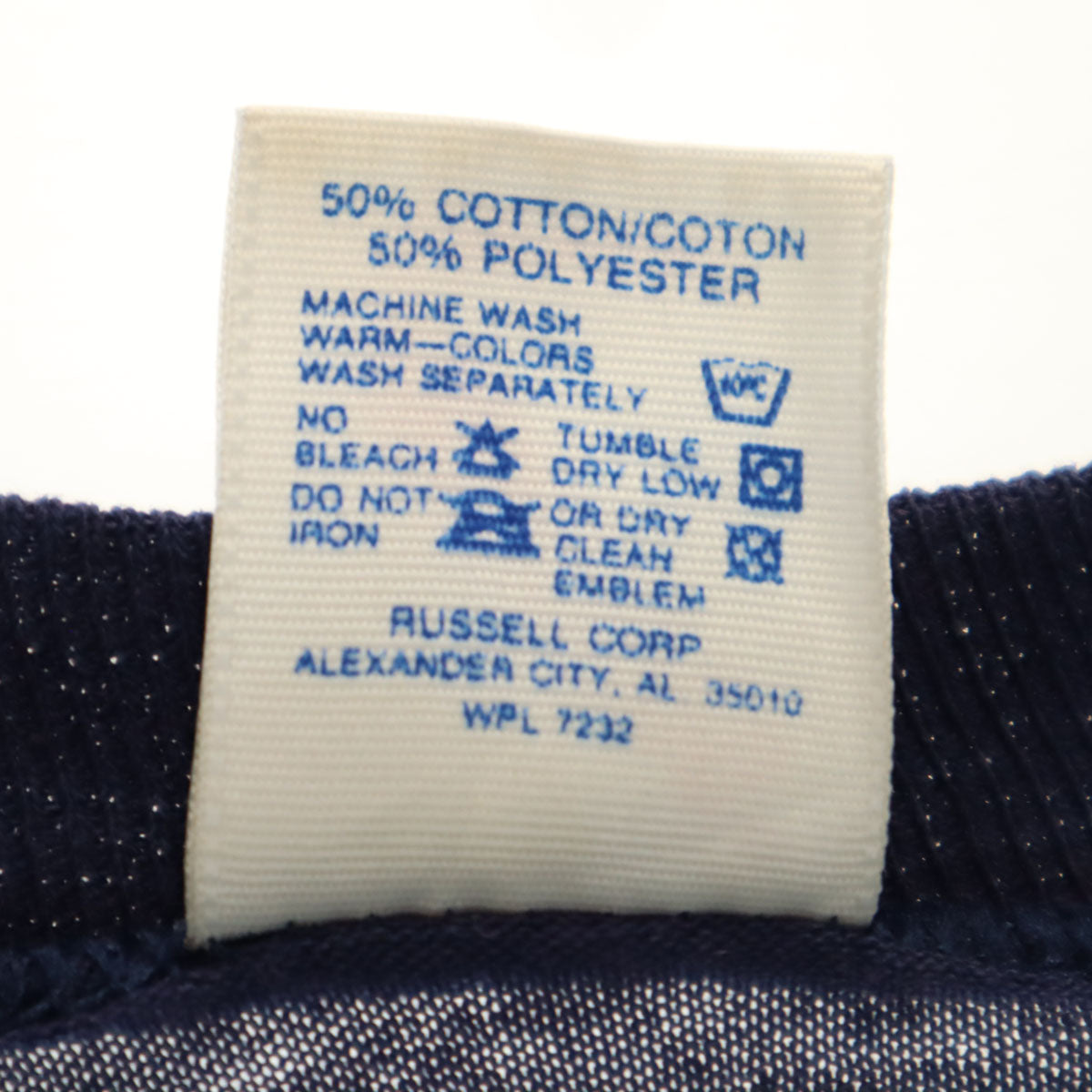 JERZEES ジャージーズ 80s USA製 ヴィンテージ SPECTRUM 半袖 Tシャツ L ネイビー メンズ