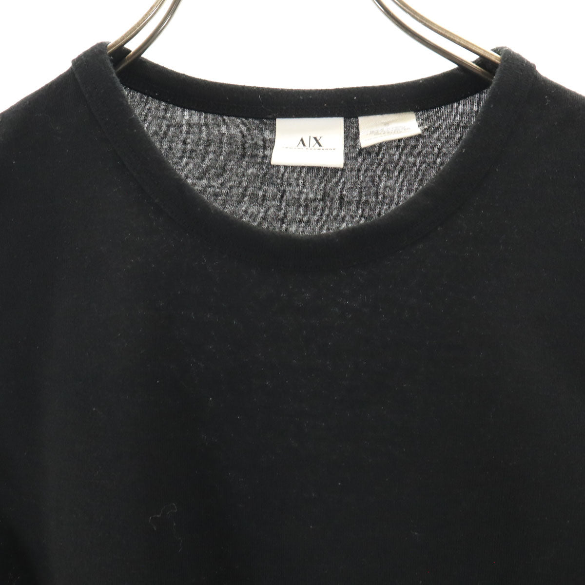 ARMANI EXCHANGE アルマーニエクスチェンジ 90s 00s オールド ノースリーブ カットソー S ブラック系 メンズ