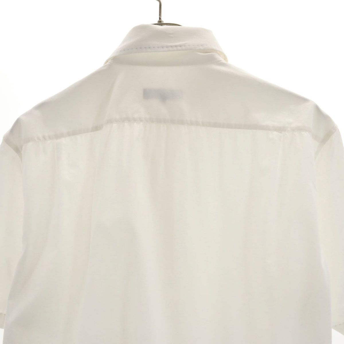 BURBERRY BLACK LABEL バーバリーブラックレーベル 半袖 ハーフボタン シャツ 2 ホワイト系 三陽商会 メンズ