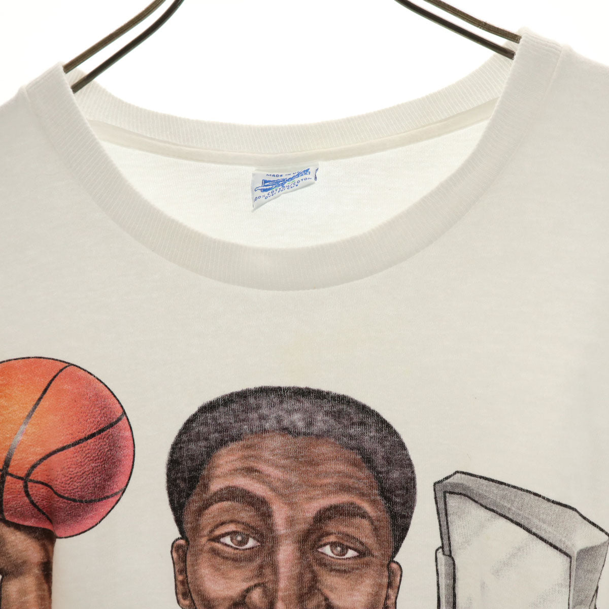 SALEM セーラム 90s USA製 オールド NBA シカゴ・ブルズ スコッティ・ピッペン 半袖 Tシャツ L ホワイト CHICAGO BULLS シングルステッチ メンズ
