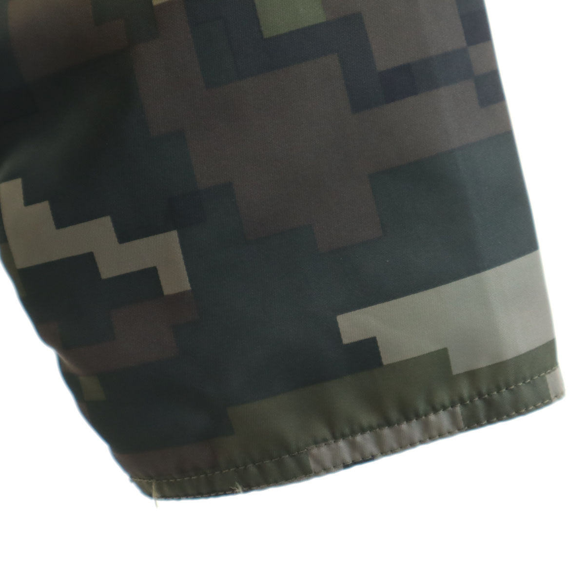 ビューティビースト 総柄 長袖 アノラックパーカー 3 カーキ メンズ