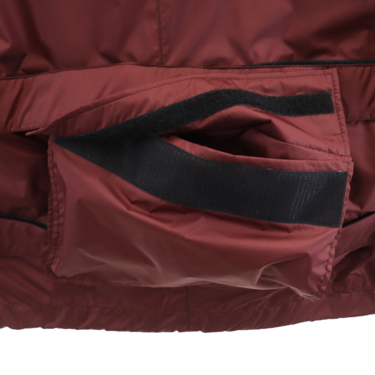 未使用 Herno ヘルノ 2018年 イタリア製 長袖 アノラックパーカー 50 バーガンディ ハンガー付き メンズ