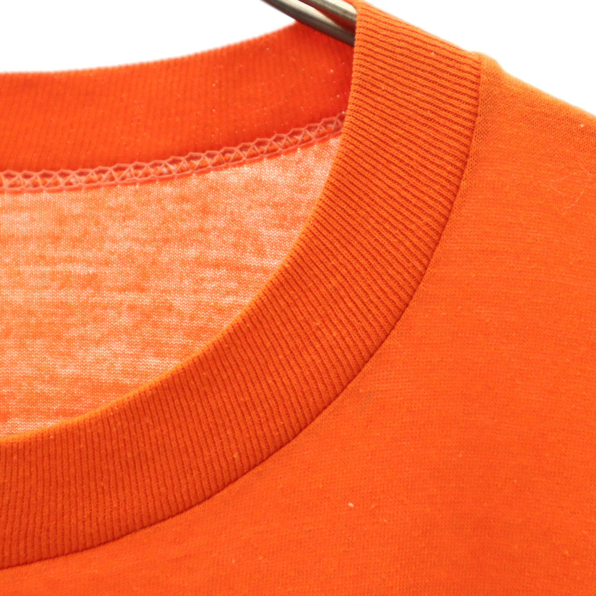 sportswear スポーツウェア 70s 80s USA製 ヴィンテージ バックプリント 半袖 Tシャツ XL オレンジ 亀 シングルステッチ メンズ